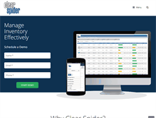 Tablet Screenshot of clearspider.com